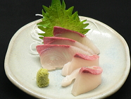 カンパチのお刺身